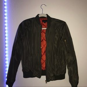 New Look Green Bomber Jacket